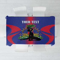 Haiti Pride Personalized Tablecloth Neg Marron Haitian Heritage - Wonder Print Shop