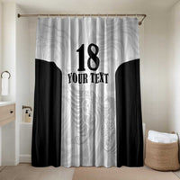 Custom Albania Football Pride Bathroom Set Kuqezinjte Eagle White Version - Wonder Print Shop