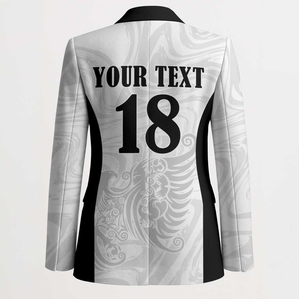 Custom Albania Football Pride Blazer Kuqezinjte Eagle White Version - Wonder Print Shop