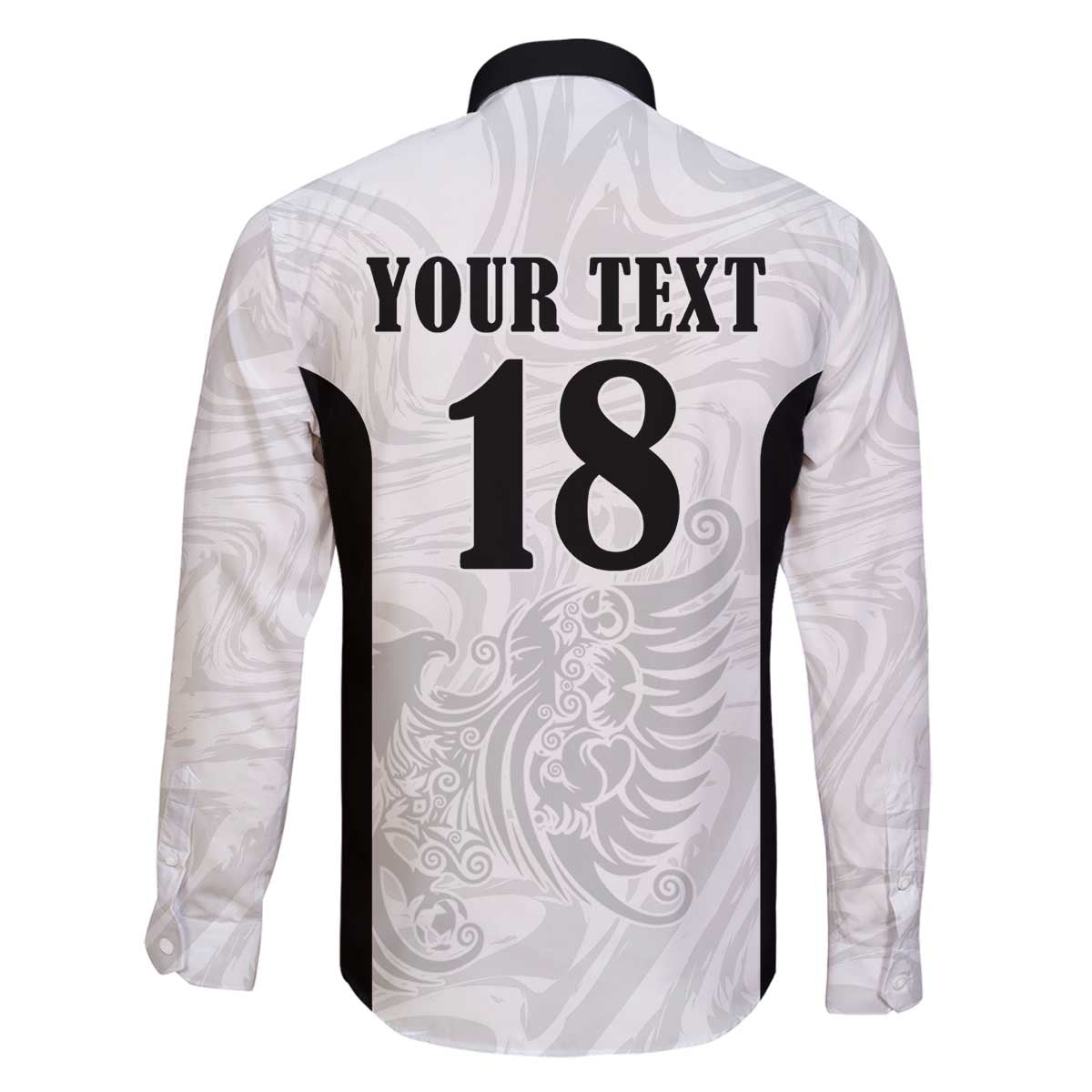 Custom Albania Football Pride Family Matching Off The Shoulder Long Sleeve Dress and Hawaiian Shirt Kuqezinjte Eagle White Version - Wonder Print Shop