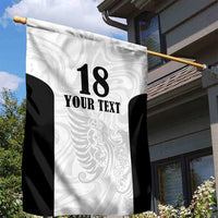 Custom Albania Football Pride Garden Flag Kuqezinjte Eagle White Version - Wonder Print Shop