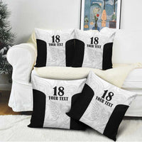 Custom Albania Football Pride Pillow Cover Kuqezinjte Eagle White Version - Wonder Print Shop