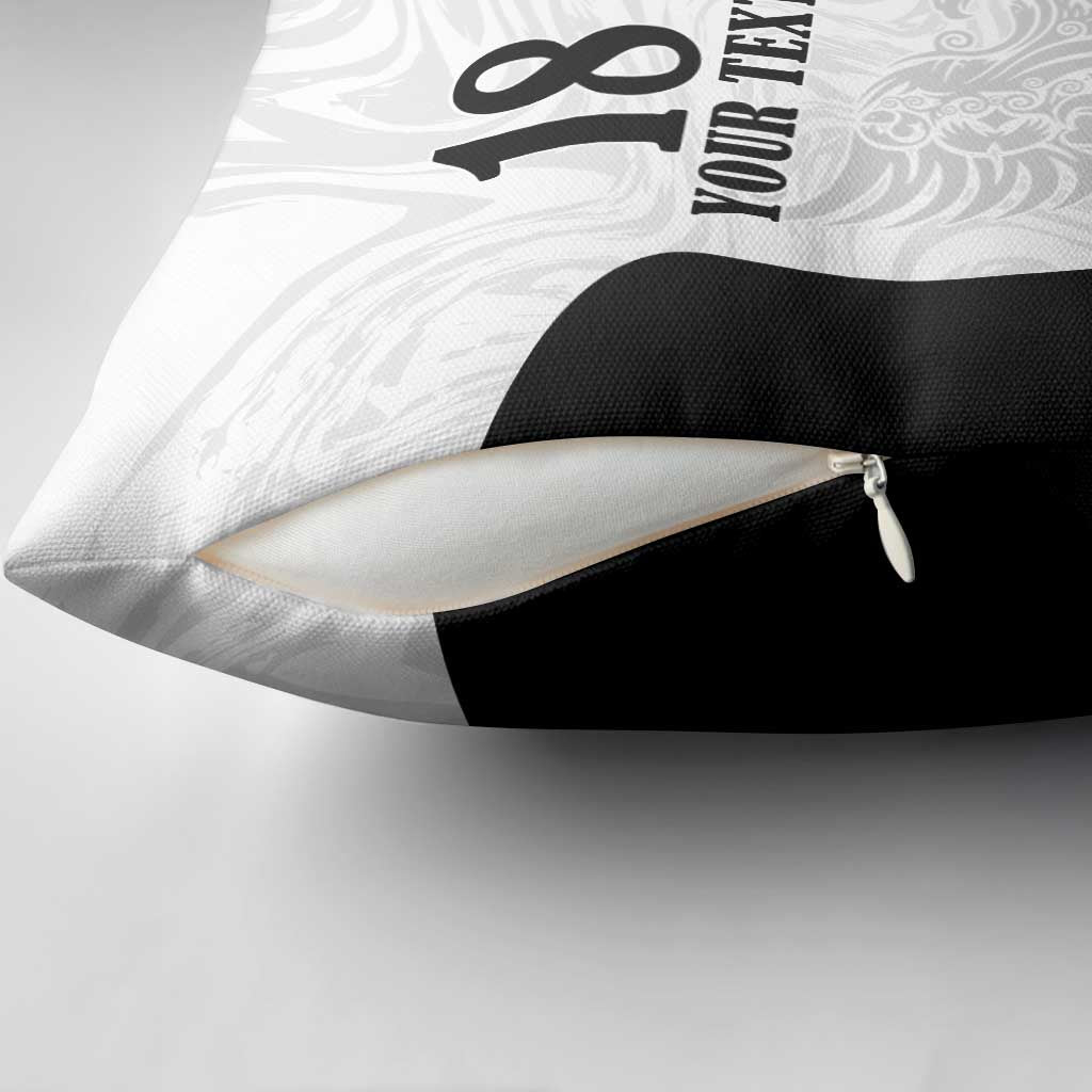 Custom Albania Football Pride Pillow Cover Kuqezinjte Eagle White Version - Wonder Print Shop
