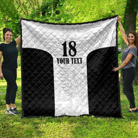 Custom Albania Football Pride Quilt Kuqezinjte Eagle White Version - Wonder Print Shop