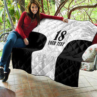 Custom Albania Football Pride Quilt Kuqezinjte Eagle White Version - Wonder Print Shop