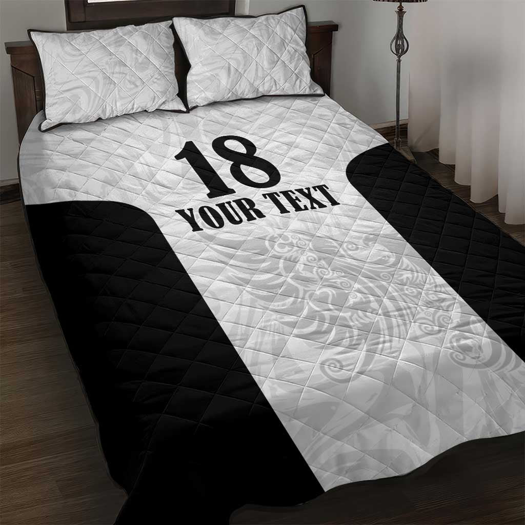 Custom Albania Football Pride Quilt Bed Set Kuqezinjte Eagle White Version - Wonder Print Shop