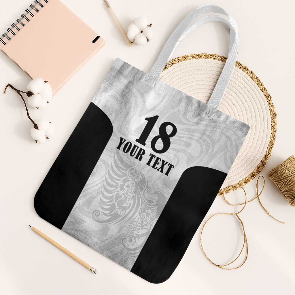 Custom Albania Football Pride Tote Bag Kuqezinjte Eagle White Version - Wonder Print Shop