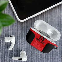 Custom Albania Football Pride AirPods Case Kuqezinjte Eagle Red Version - Wonder Print Shop