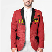 Custom Albania Football Pride Blazer Kuqezinjte Eagle Red Version - Wonder Print Shop