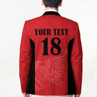 Custom Albania Football Pride Blazer Kuqezinjte Eagle Red Version - Wonder Print Shop