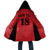 Custom Albania Football Pride Cloak Kuqezinjte Eagle Red Version - Wonder Print Shop