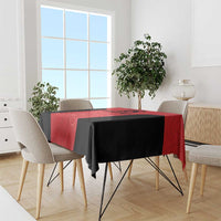 Custom Albania Football Pride Tablecloth Kuqezinjte Eagle Red Version - Wonder Print Shop