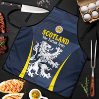 Scotland Football Apron Scottish Lion Rampant Tartan Fan - Wonder Print Shop