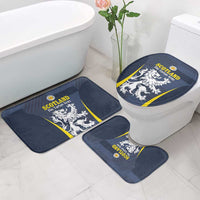 Scotland Football Bathroom Set Scottish Lion Rampant Tartan Fan - Wonder Print Shop