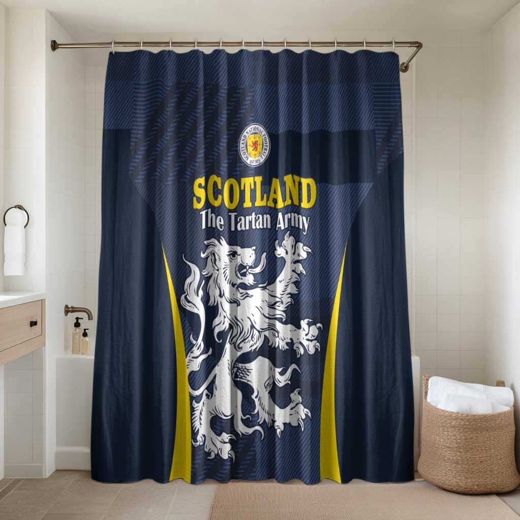 Scotland Football Bathroom Set Scottish Lion Rampant Tartan Fan - Wonder Print Shop