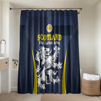 Scotland Football Bathroom Set Scottish Lion Rampant Tartan Fan - Wonder Print Shop