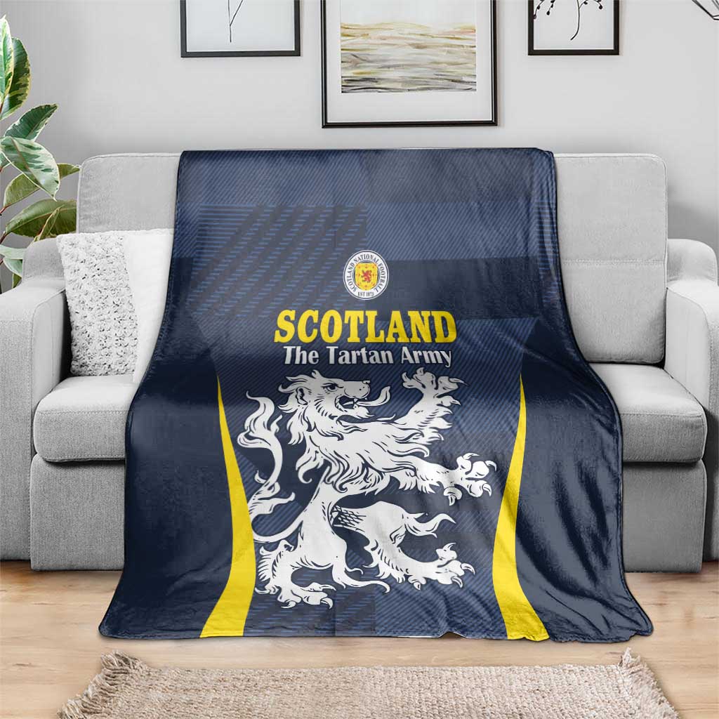 Scotland Football Blanket Scottish Lion Rampant Tartan Fan - Wonder Print Shop