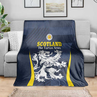 Scotland Football Blanket Scottish Lion Rampant Tartan Fan - Wonder Print Shop