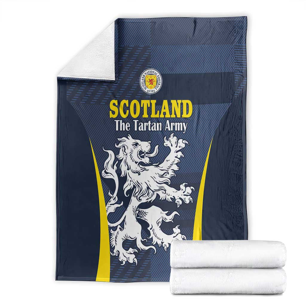 Scotland Football Blanket Scottish Lion Rampant Tartan Fan - Wonder Print Shop