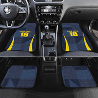Custom Scotland Football Car Mats Scottish Lion Rampant Tartan Fan - Wonder Print Shop