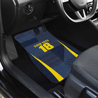 Custom Scotland Football Car Mats Scottish Lion Rampant Tartan Fan - Wonder Print Shop