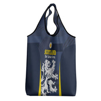 Scotland Football Grocery Bag Scottish Lion Rampant Tartan Fan - Wonder Print Shop