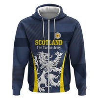 Custom Scotland Football Hoodie Scottish Lion Rampant Tartan Fan - Wonder Print Shop