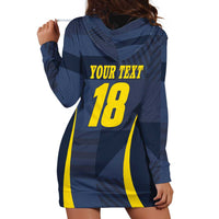 Custom Scotland Football Hoodie Dress Scottish Lion Rampant Tartan Fan - Wonder Print Shop