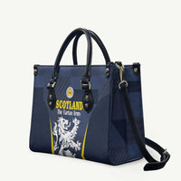 Scotland Football Leather Bag Scottish Lion Rampant Tartan Fan - Wonder Print Shop