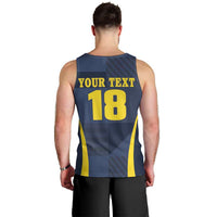 Custom Scotland Football Men Tank Top Scottish Lion Rampant Tartan Fan - Wonder Print Shop