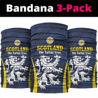 Scotland Football Neck Gaiter Scottish Lion Rampant Tartan Fan - Wonder Print Shop