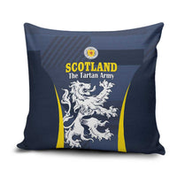 Scotland Football Pillow Cover Scottish Lion Rampant Tartan Fan - Wonder Print Shop