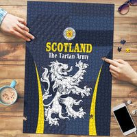 Scotland Football Puzzle Scottish Lion Rampant Tartan Fan - Wonder Print Shop