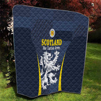Scotland Football Quilt Scottish Lion Rampant Tartan Fan - Wonder Print Shop