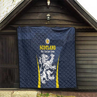 Scotland Football Quilt Scottish Lion Rampant Tartan Fan - Wonder Print Shop