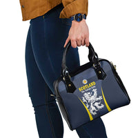 Scotland Football Shoulder Handbag Scottish Lion Rampant Tartan Fan - Wonder Print Shop