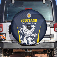 Scotland Football Spare Tire Cover Scottish Lion Rampant Tartan Fan - Wonder Print Shop