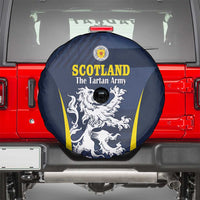Scotland Football Spare Tire Cover Scottish Lion Rampant Tartan Fan - Wonder Print Shop