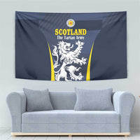 Scotland Football Tapestry Scottish Lion Rampant Tartan Fan - Wonder Print Shop