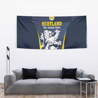 Scotland Football Tapestry Scottish Lion Rampant Tartan Fan - Wonder Print Shop