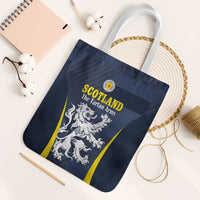 Scotland Football Tote Bag Scottish Lion Rampant Tartan Fan - Wonder Print Shop