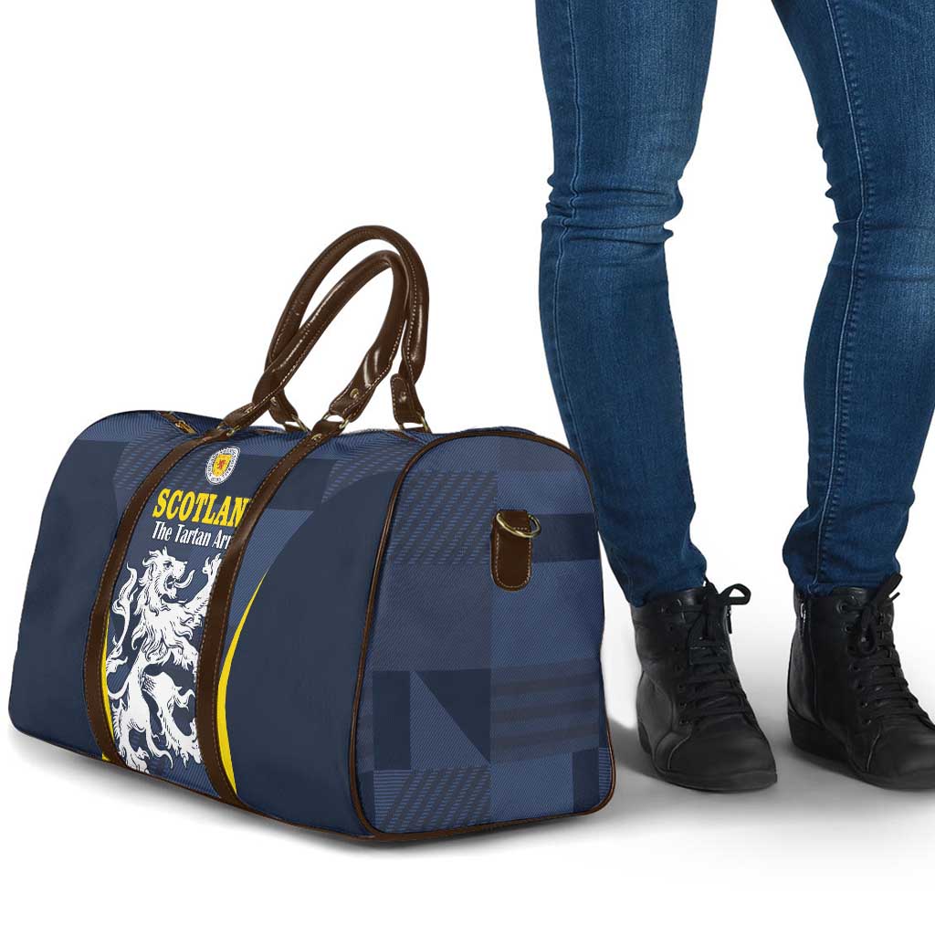 Scotland Football Travel Bag Scottish Lion Rampant Tartan Fan - Wonder Print Shop