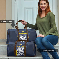 Scotland Football Travel Bag Scottish Lion Rampant Tartan Fan - Wonder Print Shop