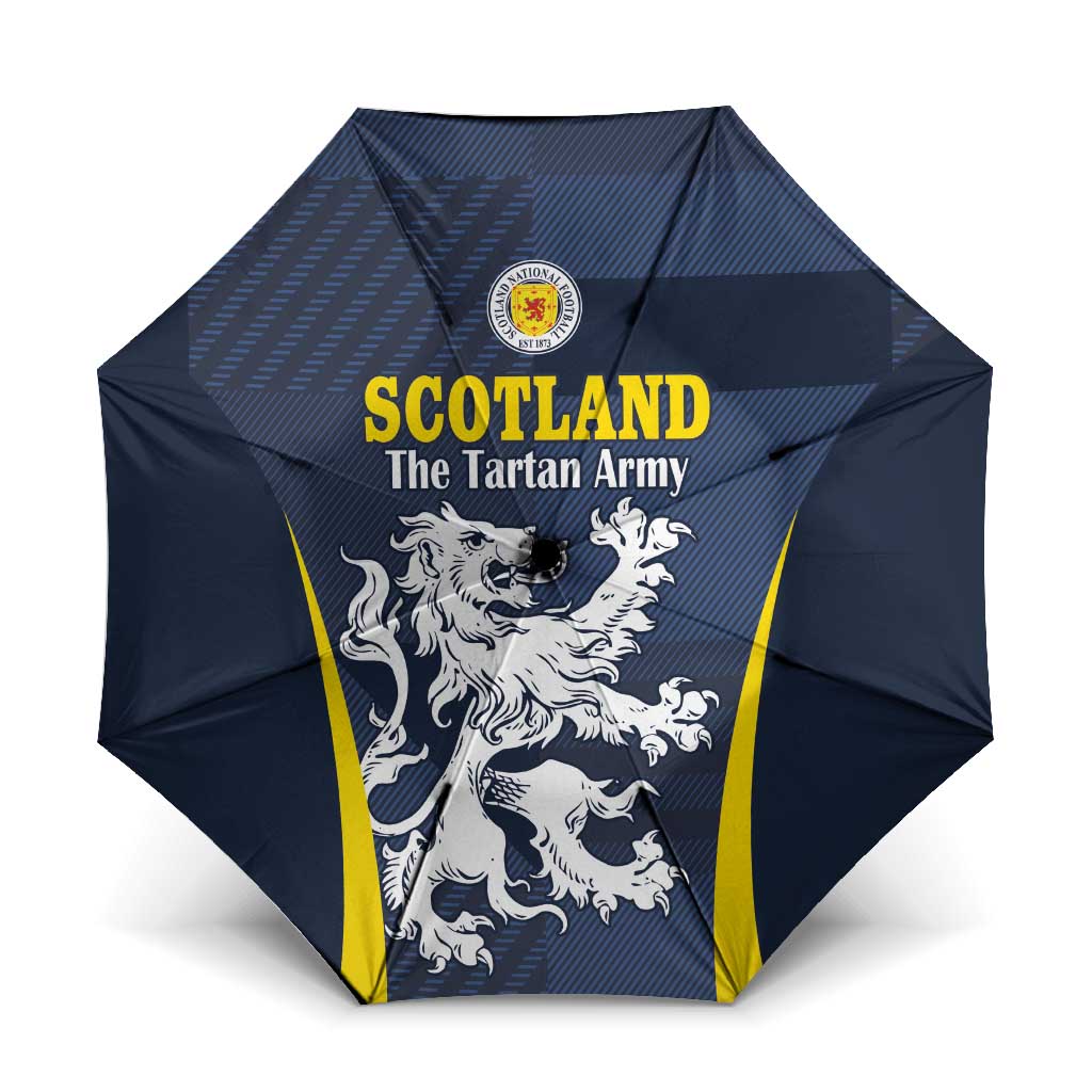 Scotland Football Umbrella Scottish Lion Rampant Tartan Fan - Wonder Print Shop