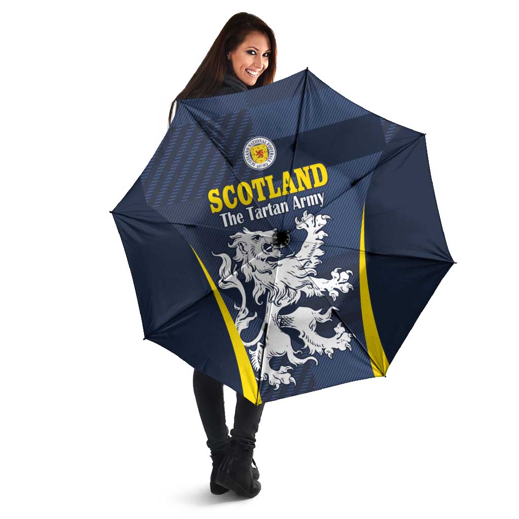 Scotland Football Umbrella Scottish Lion Rampant Tartan Fan - Wonder Print Shop