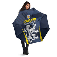 Scotland Football Umbrella Scottish Lion Rampant Tartan Fan - Wonder Print Shop
