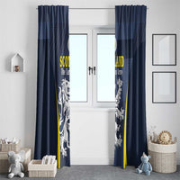 Scotland Football Window Curtain Scottish Lion Rampant Tartan Fan - Wonder Print Shop