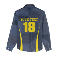 Custom Scotland Football Women Casual Shirt Scottish Lion Rampant Tartan Fan - Wonder Print Shop