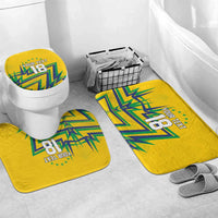 Custom Brazil Football Spirit Bathroom Set Selecao Canarinho Sporty Style - Wonder Print Shop