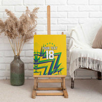 Custom Brazil Football Spirit Canvas Wall Art Selecao Canarinho Sporty Style - Wonder Print Shop